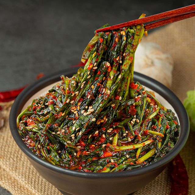 국내산 부추로 만들어 더욱 깊은 맛! 전라도식 남도미 부추김치